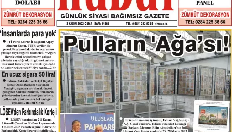 3 Kasım 2023 Cuma