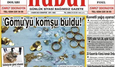 4 Kasım 2023 Cumartesi