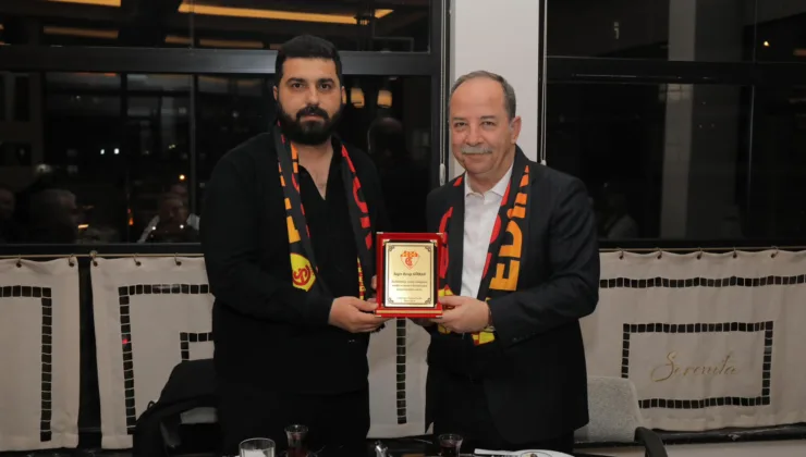 Edirnespor’dan Başkan Gürkan’a teşekkür