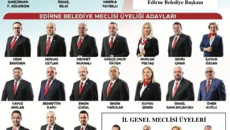 İşte meclis üyeleri!