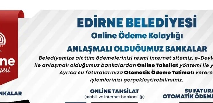 Belediye’den ödeme kolaylığı