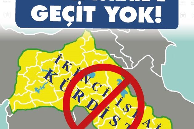 ‘İkinci İsrail’e geçit yok!