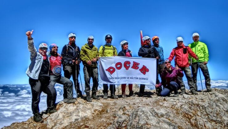 DOÇEK ekibi bu kez Kaçkarlar’da
