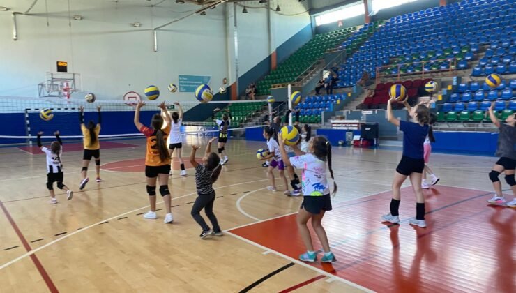 Okullar kapandı yaz spor kursları açıldı