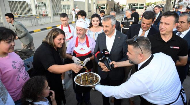 Anavatana tava ciğerle ‘merhaba’ 