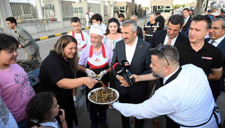 Anavatana tava ciğerle ‘merhaba’ 