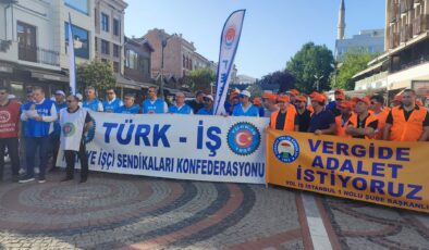 ‘Sadaka değil, hakkımızı istiyoruz…’
