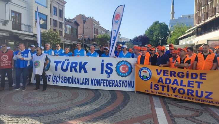 ‘Sadaka değil, hakkımızı istiyoruz…’