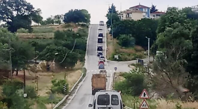 Bu da karayolu katarı!