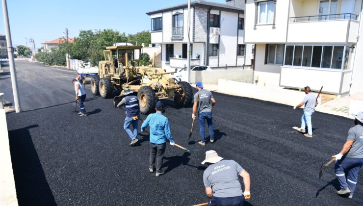Keşan’da altyapı mesaisi tam gaz