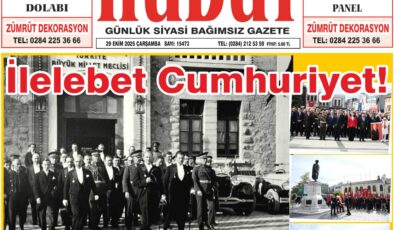 29 Ekim 2025 Çarşamba Hudut Gazetesi