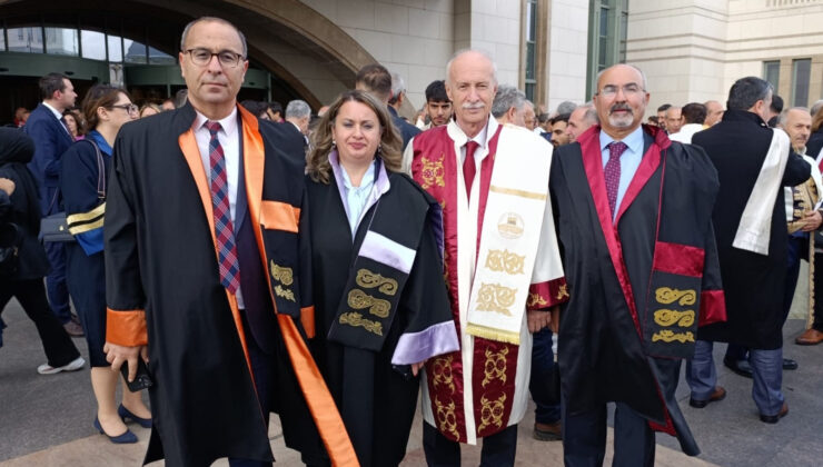TÜ heyeti YÖK’ün töreninde