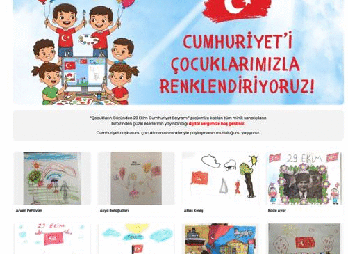 TREPAŞ, 29 Ekim’i çocuklarla renklendirdi