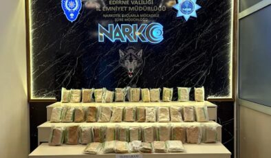 TIR’da 66 kilo uyuşturucu!