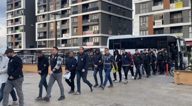 Edirne merkezli bahis operasyonu; 13 gözaltı!