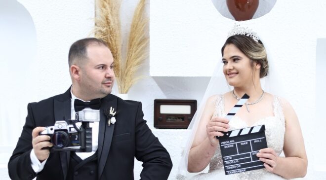 Betül ve Hüseyin’e ömür boyu mutluluklar