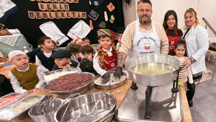 Miniklere Edirne lezzeti