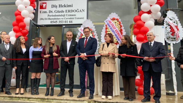 Periodontoloji Uzmanı Erdoğan muayenehanesini açtı