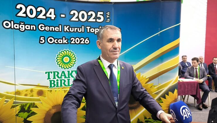 Kırbiç: ‘Ayçiçeğinde üretim düştü’