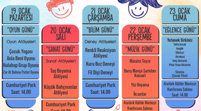 Uzunköprülü öğrencilere tatil şöleni