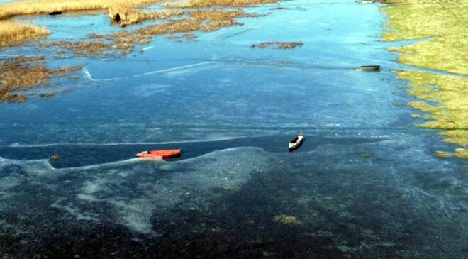 Tunca ve Göl Baba buz!