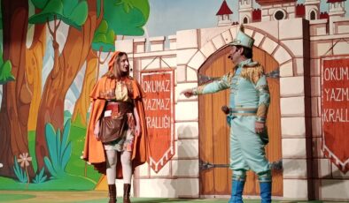 ‘Okumaz Yazmaz Krallığı’ miniklerle buluştu