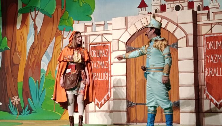 ‘Okumaz Yazmaz Krallığı’ miniklerle buluştu