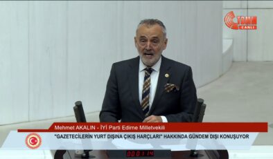 Akalın’dan TBMM’de ‘yerel basın’ vurgusu