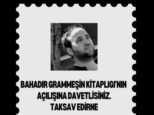 Bahadır Grammeşin adı TAKSAV’da yaşayacak