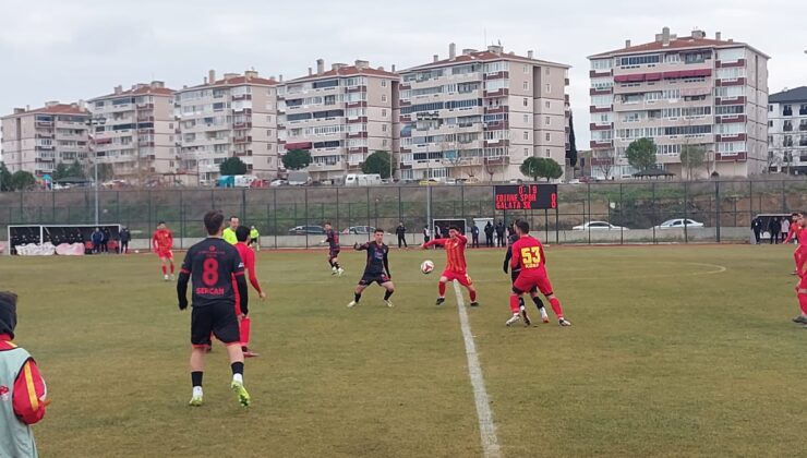 Edirnespor 2. yarıya 1 puanla başladı