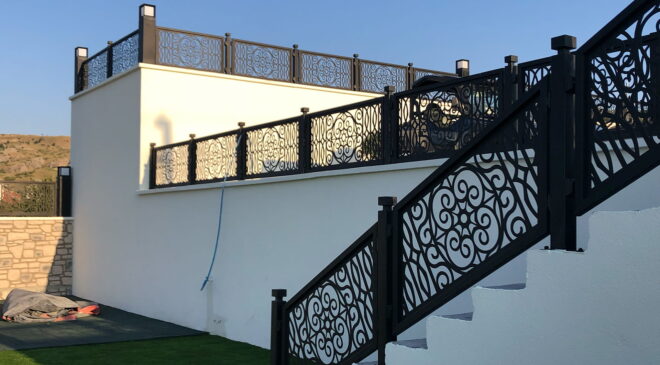 Ferforje Korkulukta Estetik ve Güvenliğin Yeni Adresi: Projeye Özel Tasarımlar Öne Çıkıyor