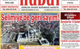 14 Şubat 2026 Cumartesi Hudut Gazetesi