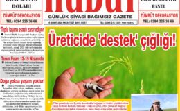 16 Şubat 2026 Pazartesi Hudut Gazetesi