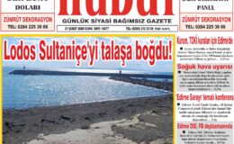 27 Şubat 2026 Cuma Hudut Gazetesi