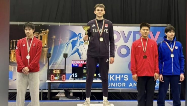 Candeniz’den eskrimde altın!