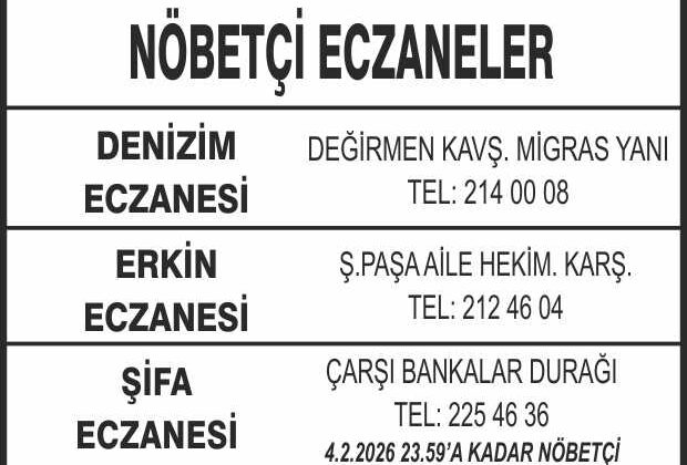 Nöbetçi Eczaneler