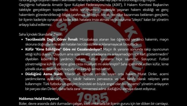 Lalapaşaspor ateş püskürüyor!