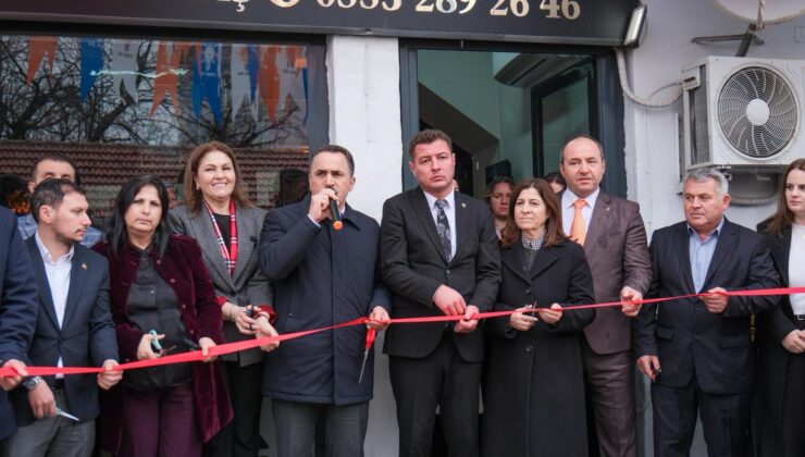 AK Parti Kırcasalih binası açıldı