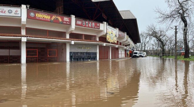 Sarayiçi taşkına teslim!