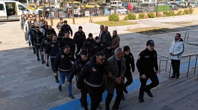 ‘İmar usulsüzlüğü’ soruşturmasında, 12 şüpheli adliyede!