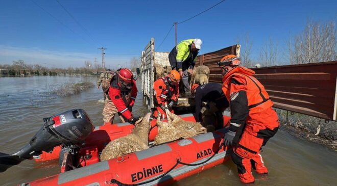 Taşkında zamanla yarış!