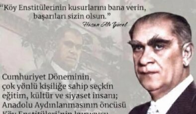 ADD Hasan Ali Yücel’i unutmadı