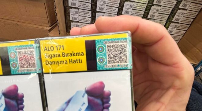 Türk plakalı TIR’da 50 milyon TL’lik kaçak sigara