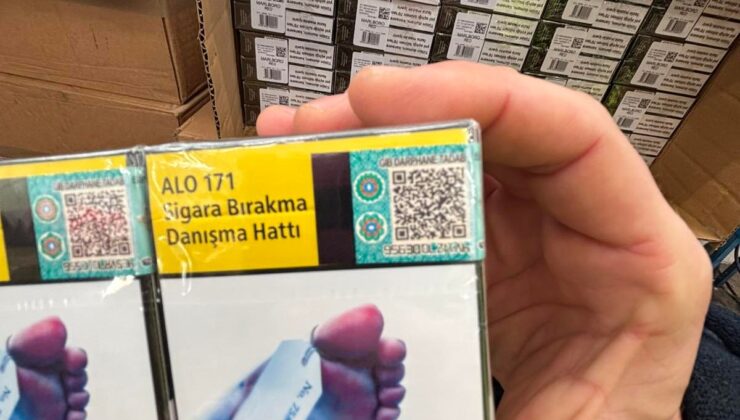 Türk plakalı TIR’da 50 milyon TL’lik kaçak sigara