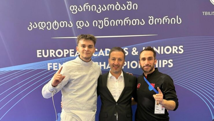 Candeniz, eskrimde Avrupa ikincisi