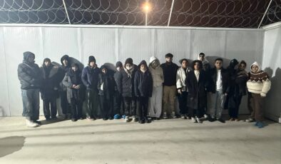 18 kaçak göçmen yakalandı