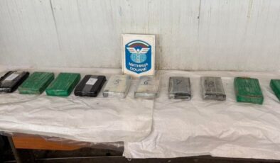 Çiçek TIR’ında kokain-altın