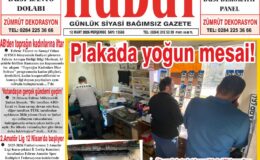 12 Mart 2026 Perşembe Hudut Gazetesi