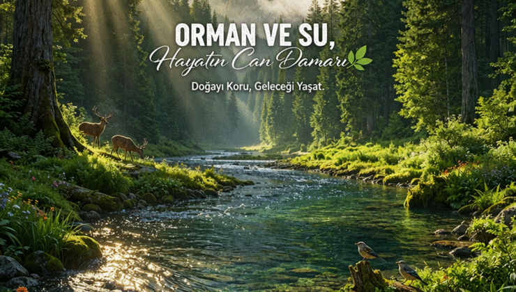‘Orman ve su, hayatın can damarı’