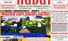 24 Mart 2026 Salı Hudut Gazetesi